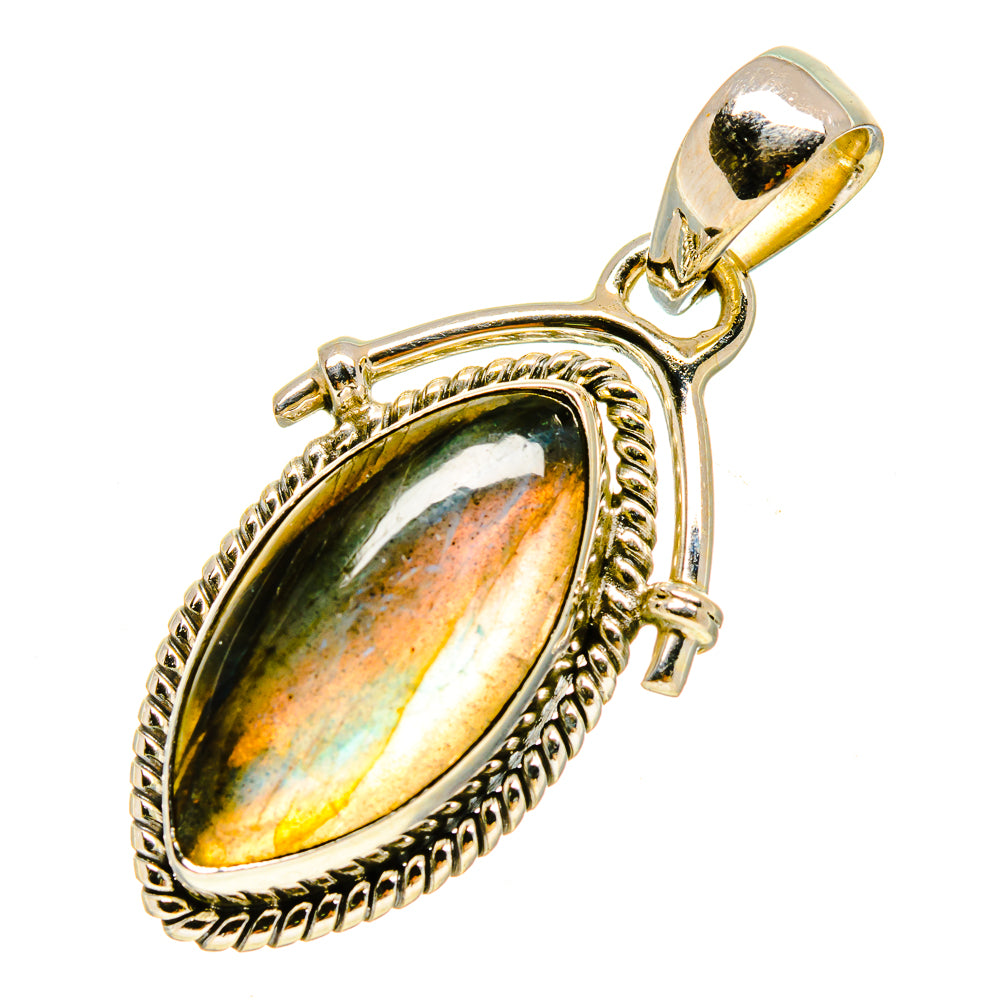Labradorite Pendants handcrafted by Anasilvercos - PD755901