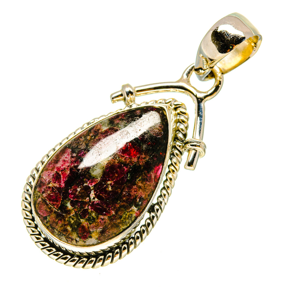 Russian Eudialyte Pendants handcrafted by Anasilvercos - PD755906