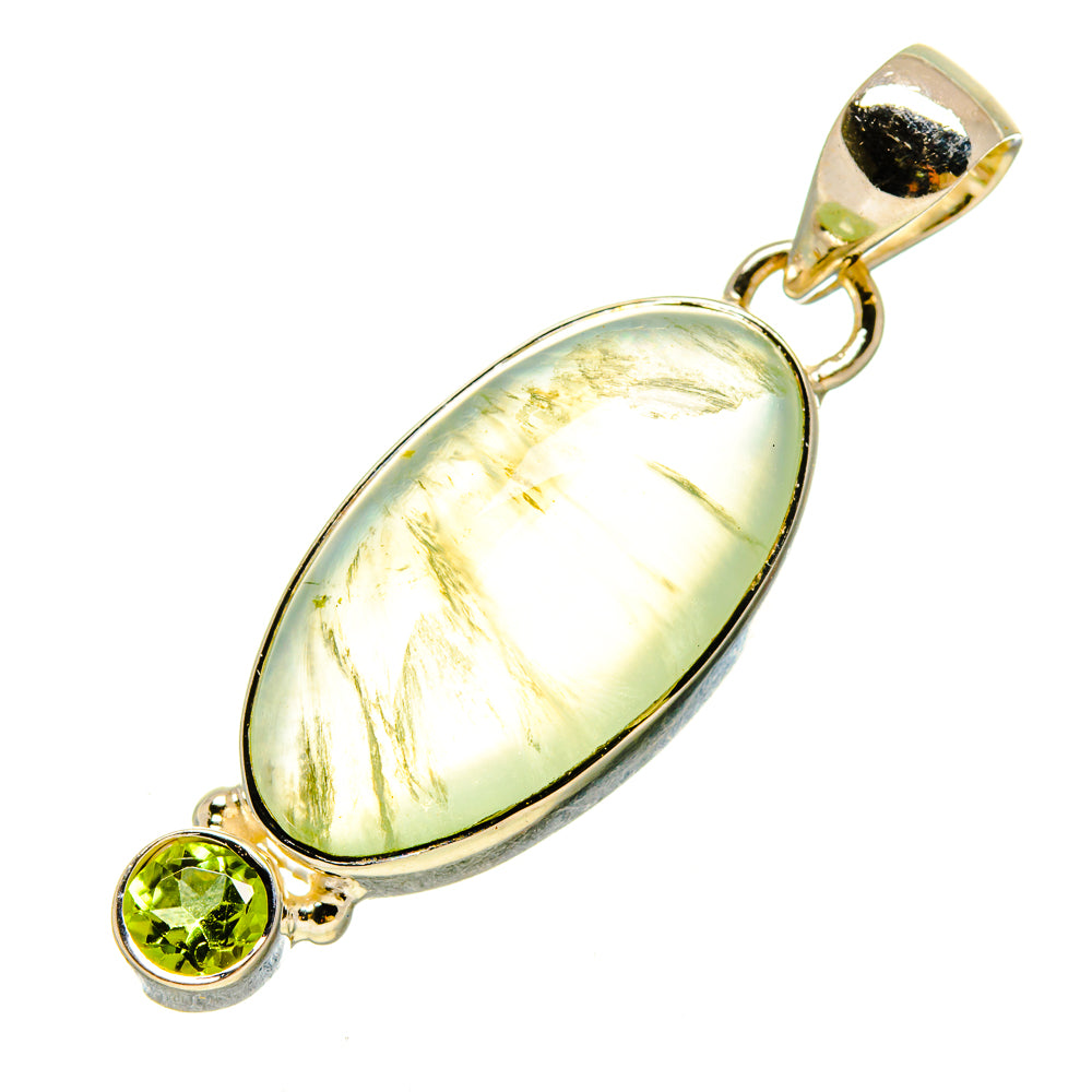 Prehnite Pendants handcrafted by Anasilvercos - PD755917