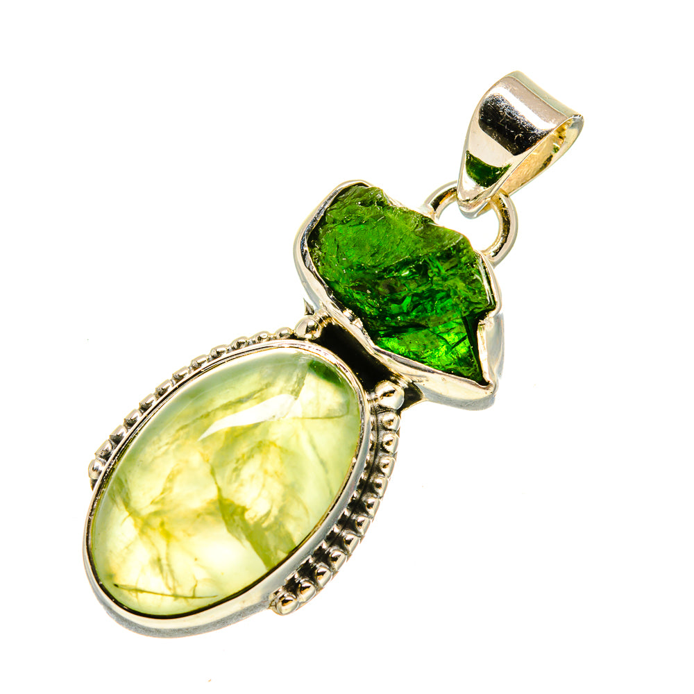 Prehnite Pendants handcrafted by Anasilvercos - PD755919