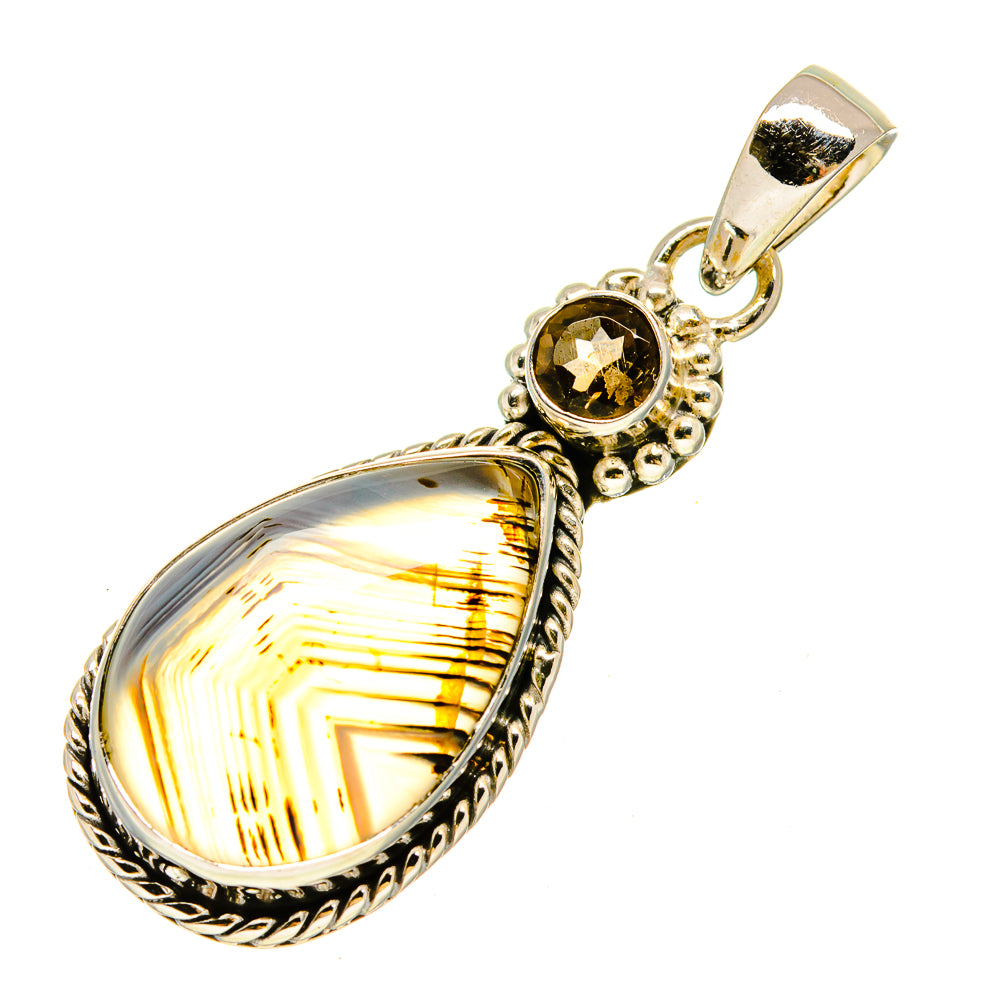 Montana Agate Pendants handcrafted by Anasilvercos - PD755921