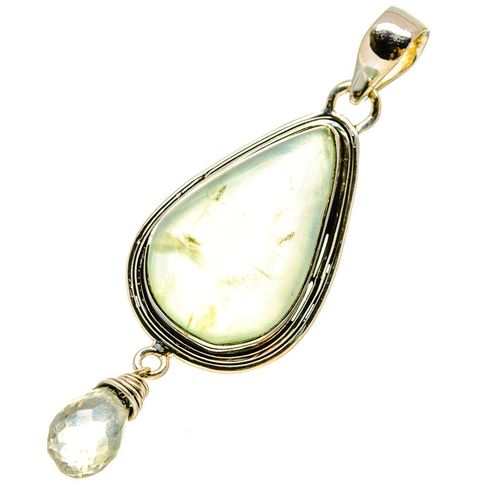 Prehnite Pendants handcrafted by Anasilvercos - PD755935