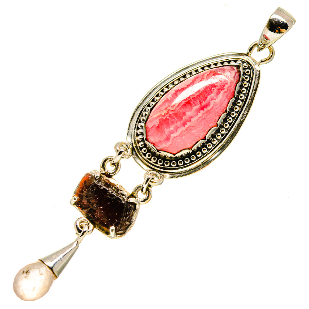 Rhodochrosite Pendants handcrafted by Anasilvercos - PD755940