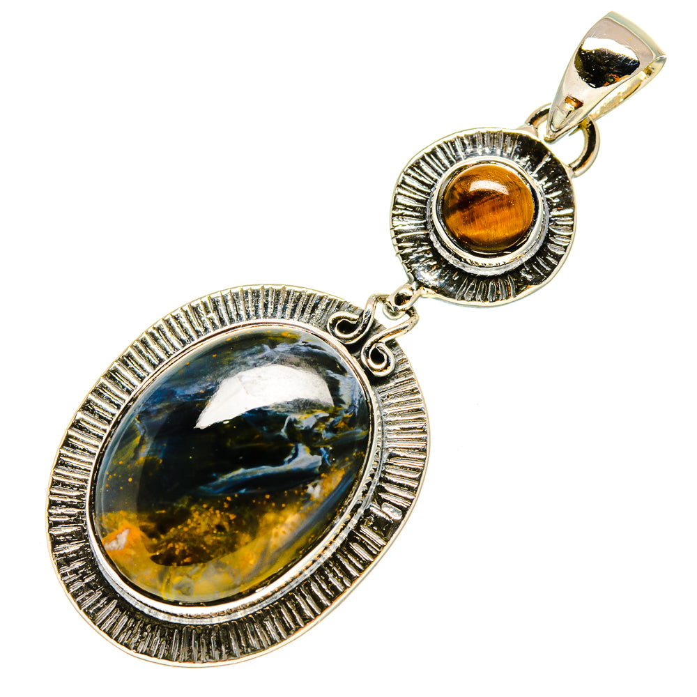 Pietersite Pendants handcrafted by Anasilvercos - PD755941