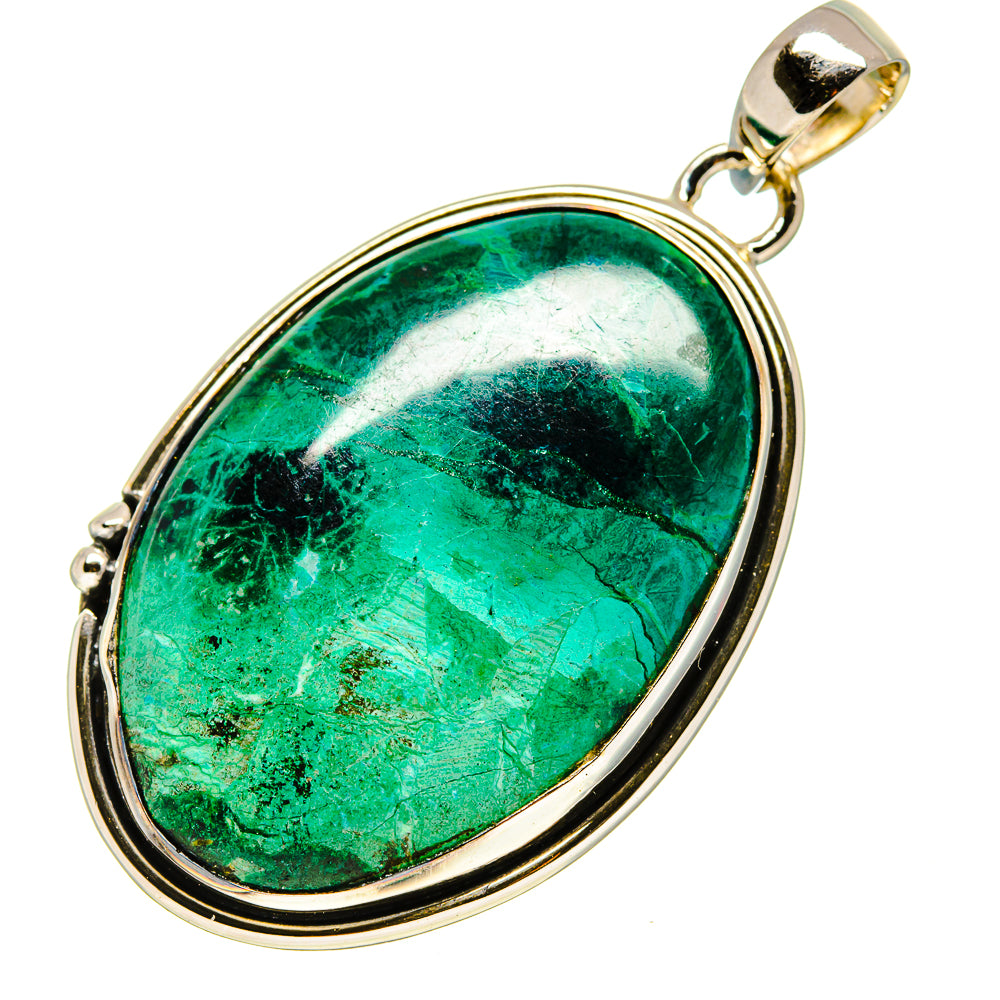 Chrysocolla Pendants handcrafted by Anasilvercos - PD755954