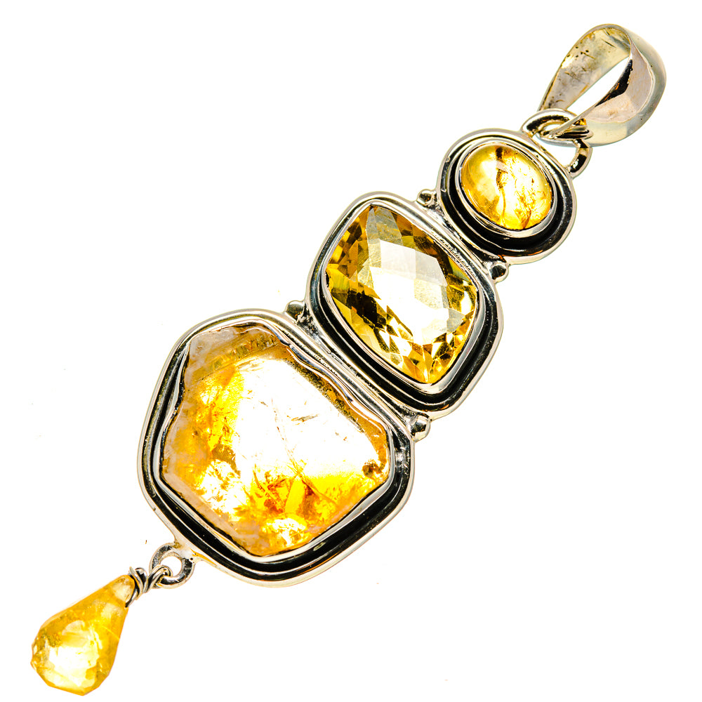 Citrine Pendants handcrafted by Anasilvercos - PD755957