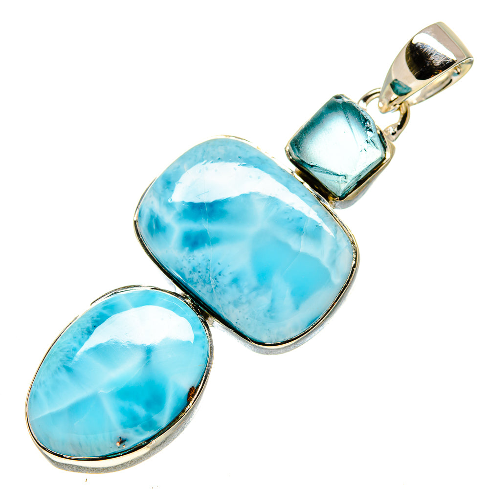 Larimar Pendants handcrafted by Anasilvercos - PD755958