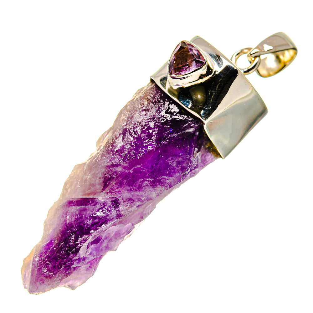 Amethyst Stalactite Pendants handcrafted by Anasilvercos - PD755959