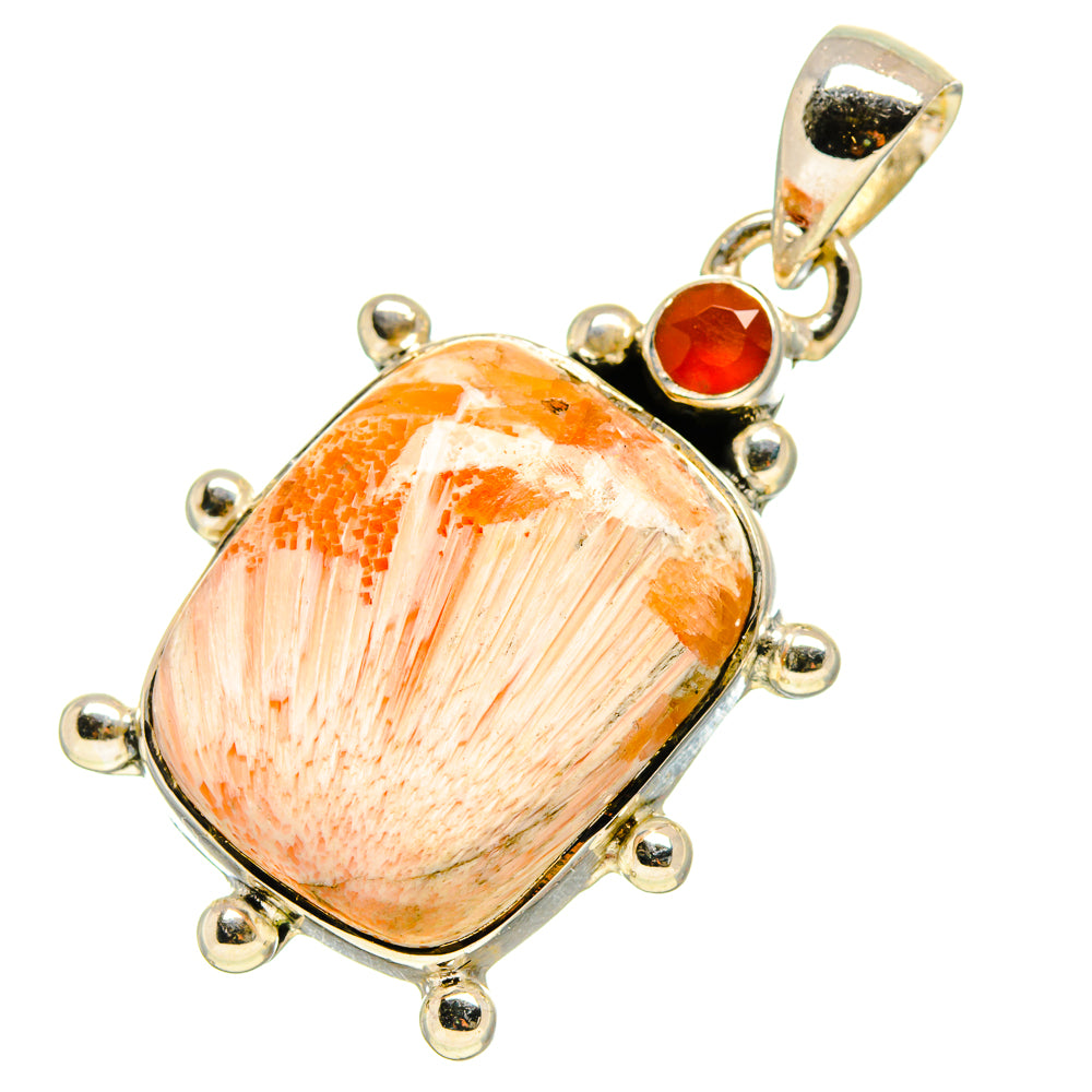 Scolecite Pendants handcrafted by Anasilvercos - PD755966