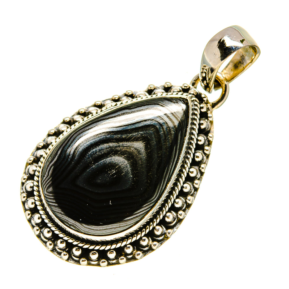 Psilomelane Pendants handcrafted by Anasilvercos - PD755969