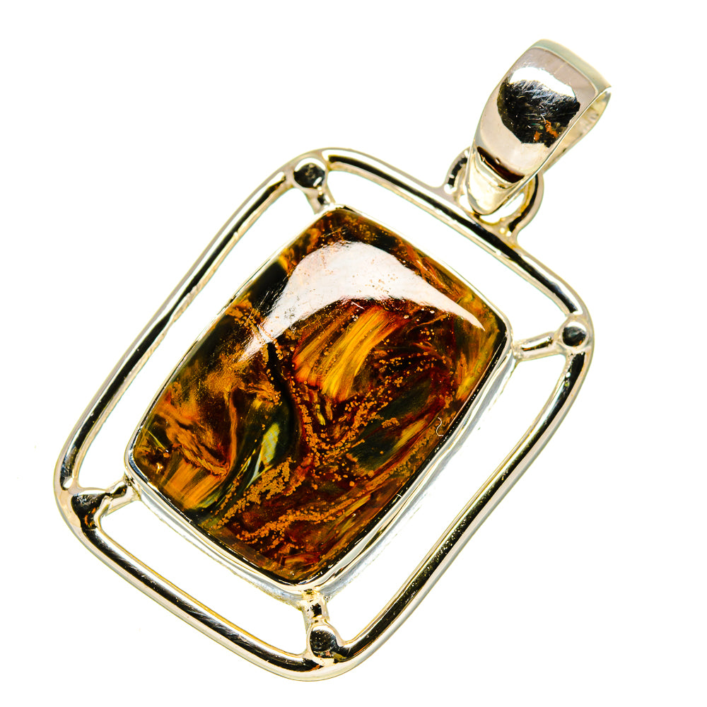 Golden Pietersite Pendants handcrafted by Anasilvercos - PD755980