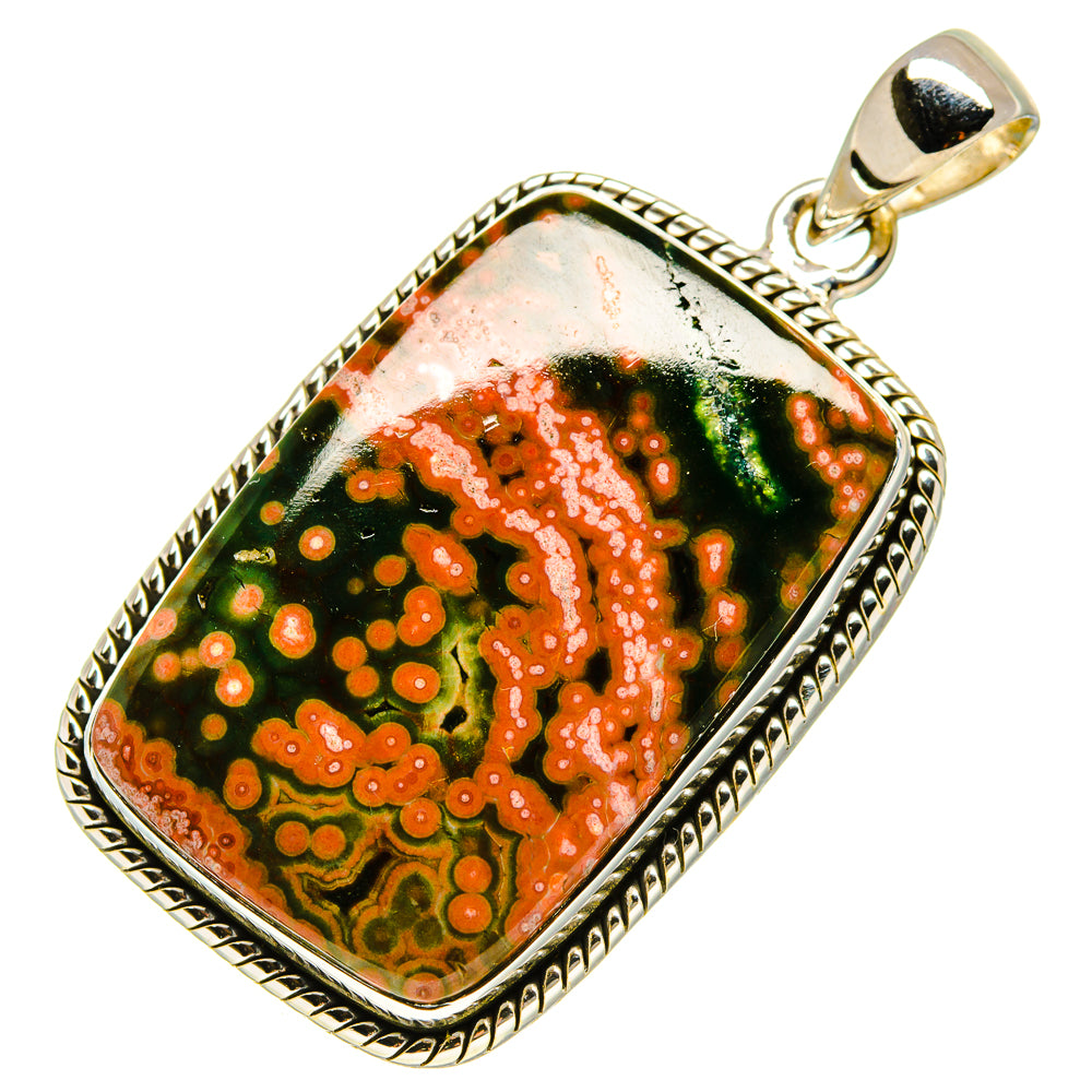 Ocean Jasper Pendants handcrafted by Anasilvercos - PD755987