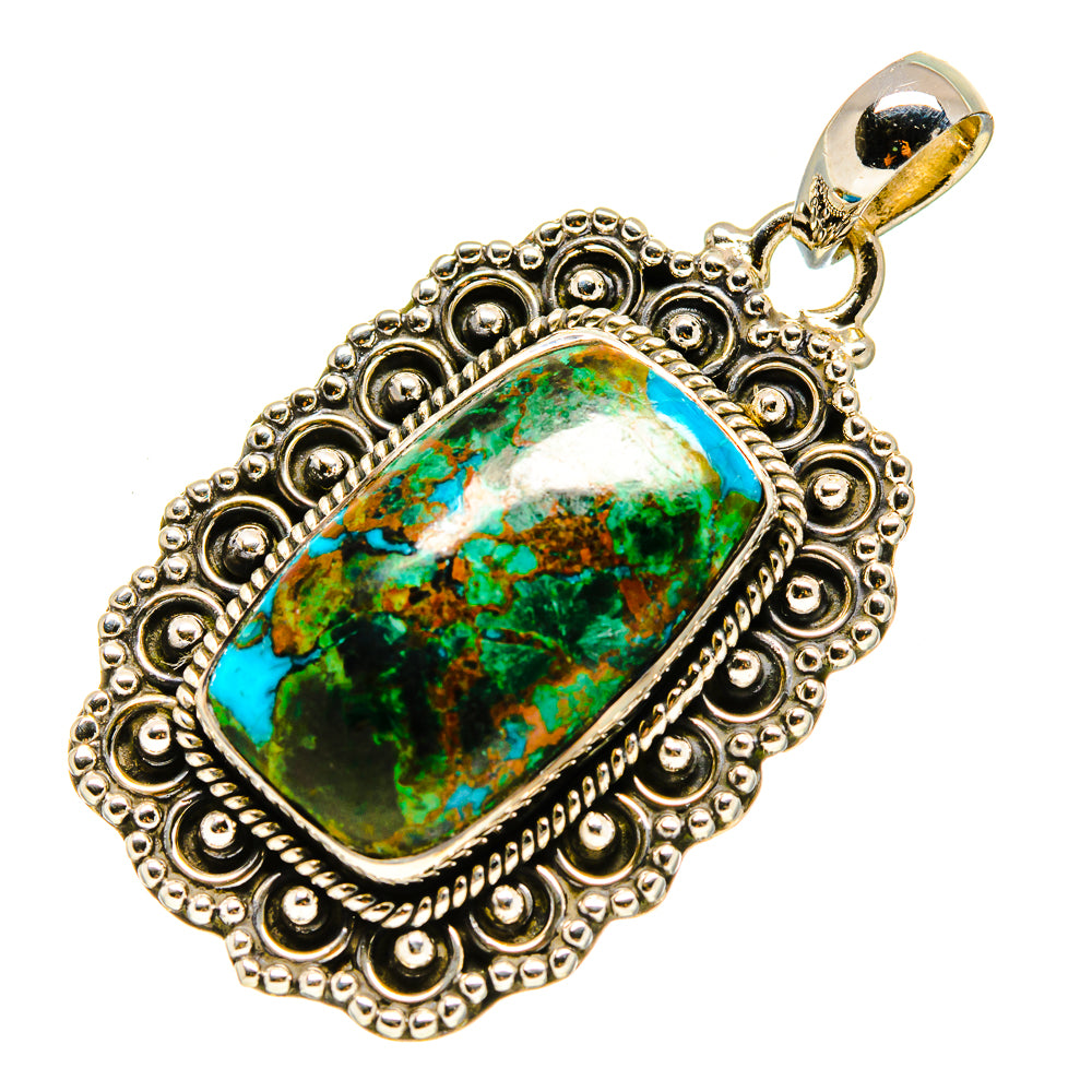 Chrysocolla Pendants handcrafted by Anasilvercos - PD755996