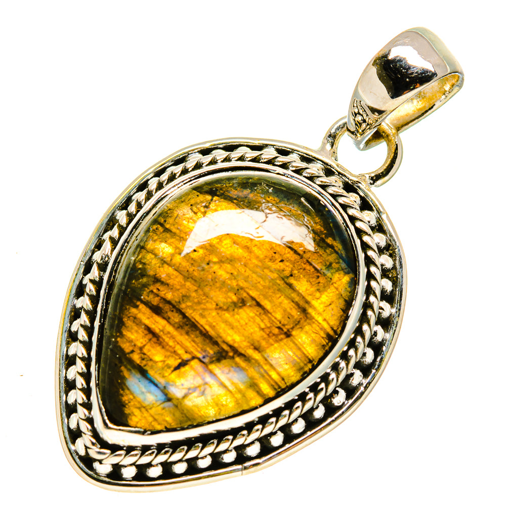 Labradorite Pendants handcrafted by Anasilvercos - PD756009