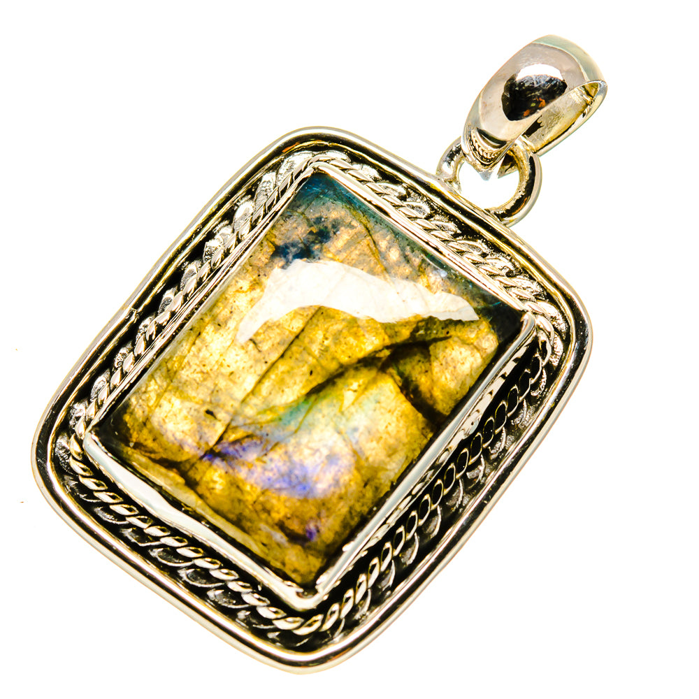 Labradorite Pendants handcrafted by Anasilvercos - PD756012