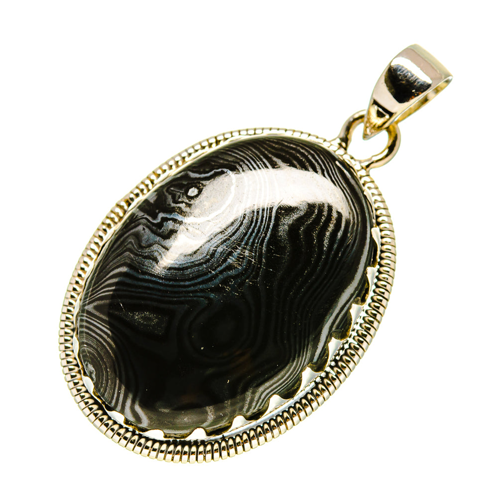 Psilomelane Pendants handcrafted by Anasilvercos - PD756014