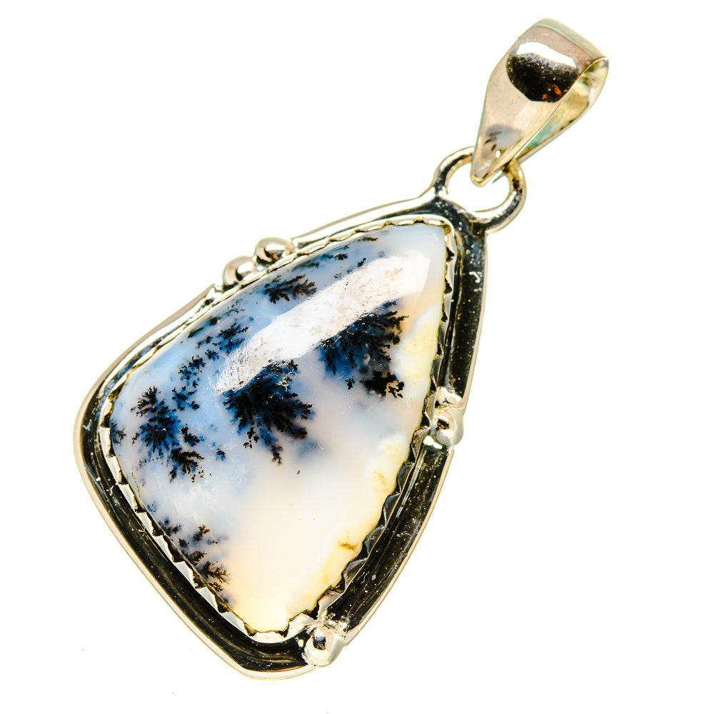Dendritic Opal Pendants handcrafted by Anasilvercos - PD756026