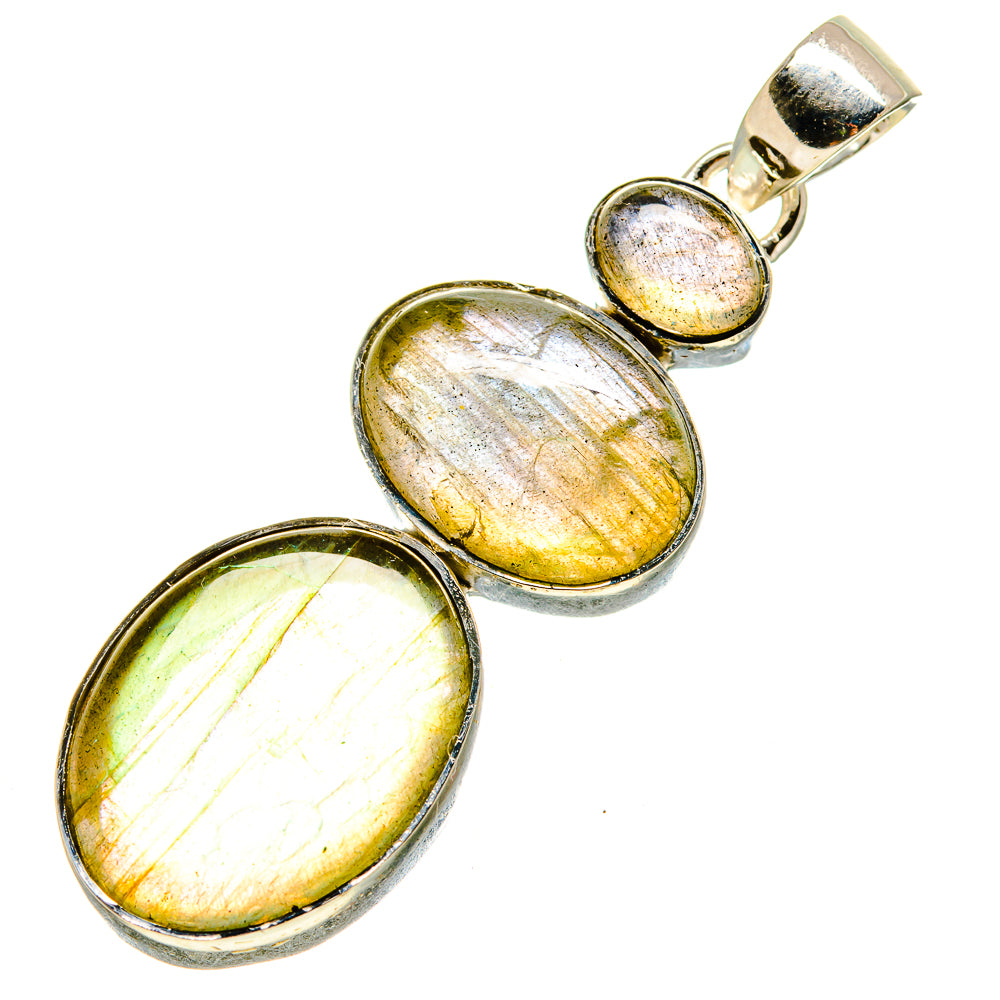 Labradorite Pendants handcrafted by Anasilvercos - PD756050