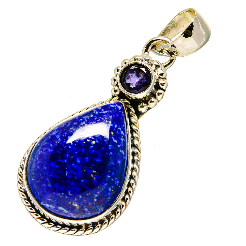 Lapis Lazuli Pendants handcrafted by Anasilvercos - PD756063