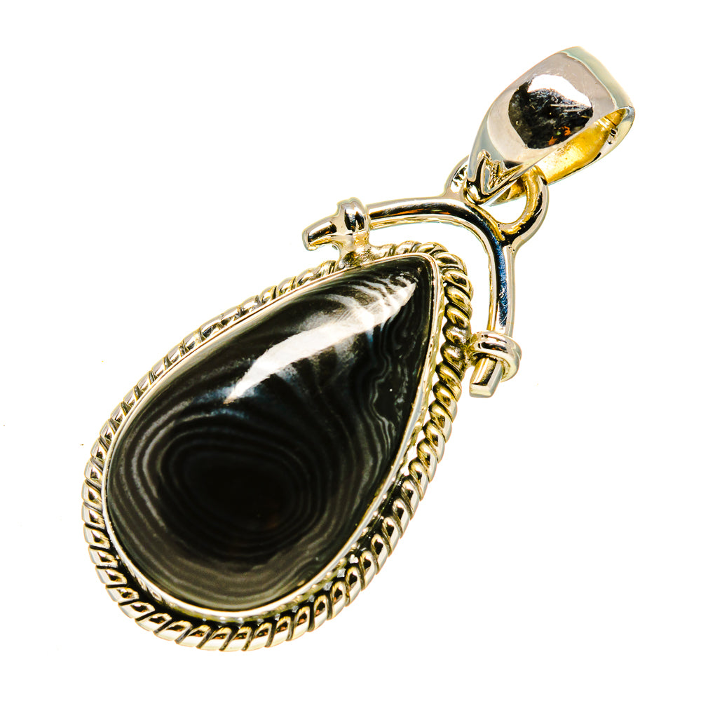 Psilomelane Pendants handcrafted by Anasilvercos - PD756065