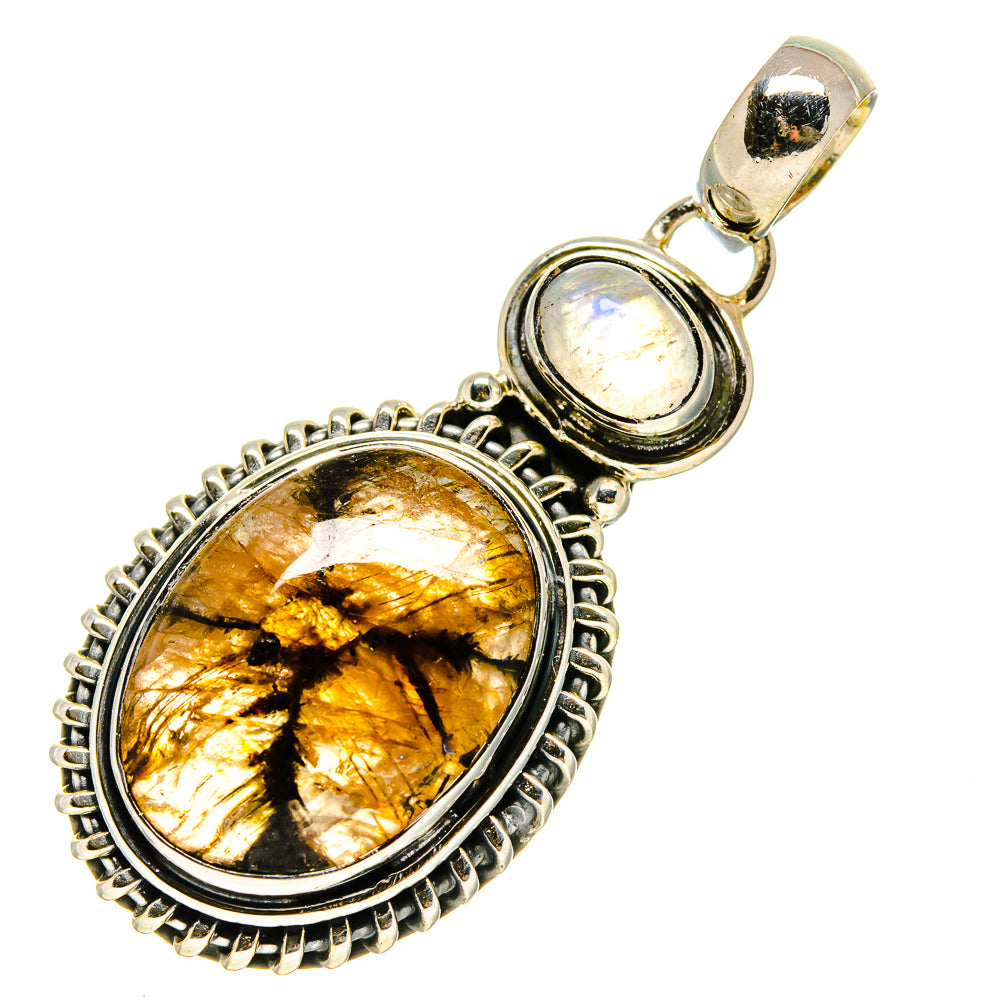 Chiastolite Pendants handcrafted by Anasilvercos - PD756068