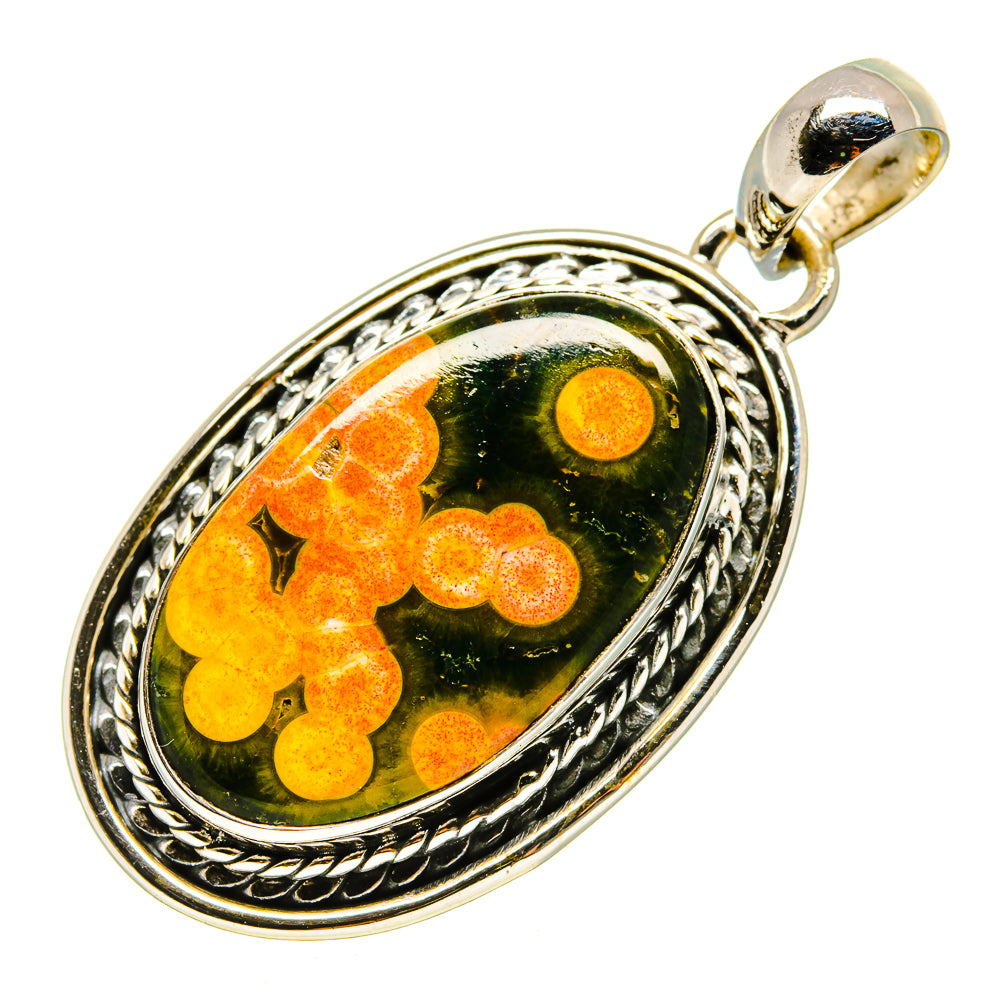 Ocean Jasper Pendants handcrafted by Anasilvercos - PD756069