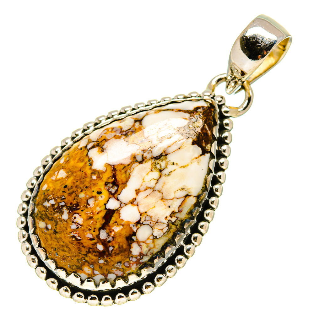 Wild Horse Jasper Pendants handcrafted by Anasilvercos - PD756074