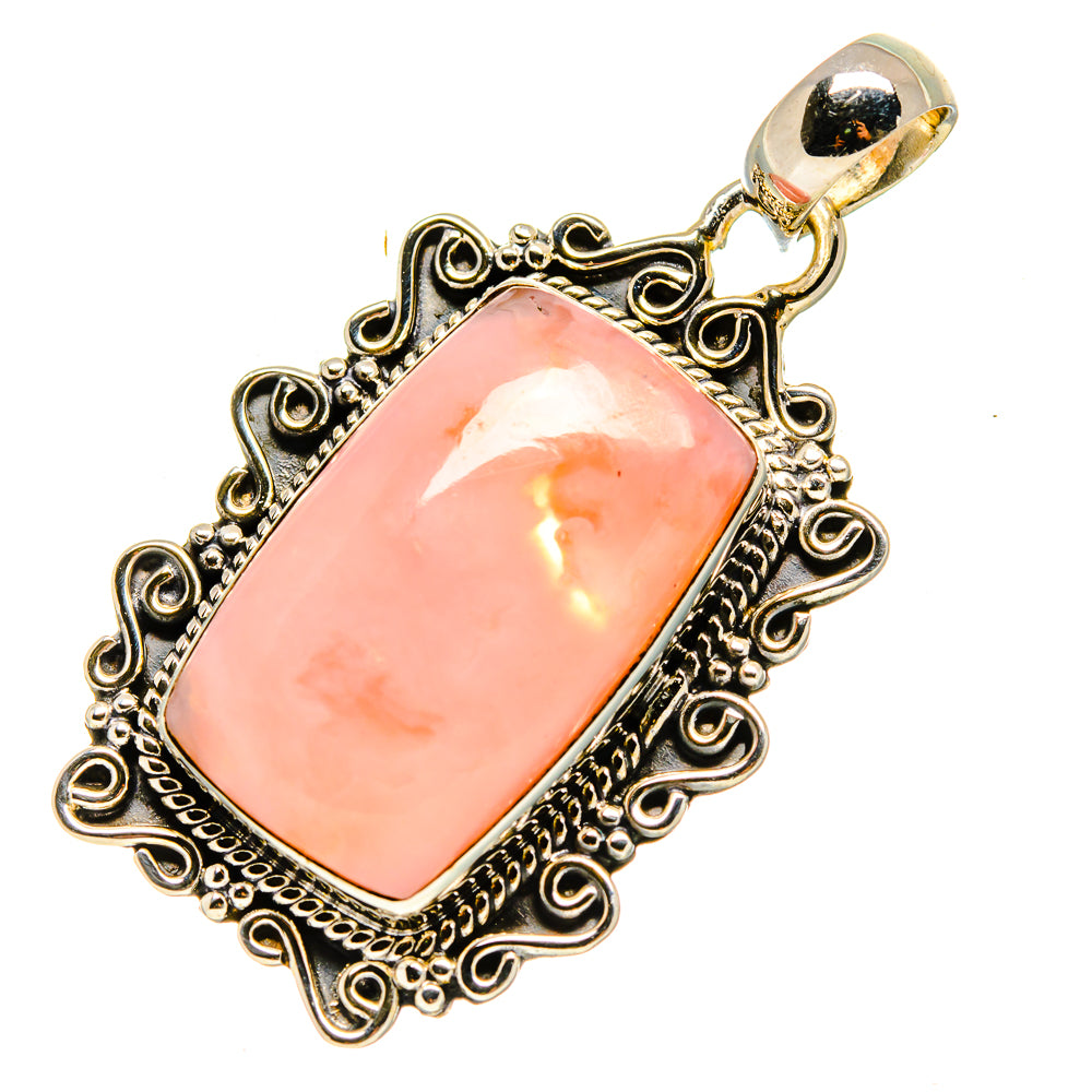 Pink Opal Pendants handcrafted by Anasilvercos - PD756077