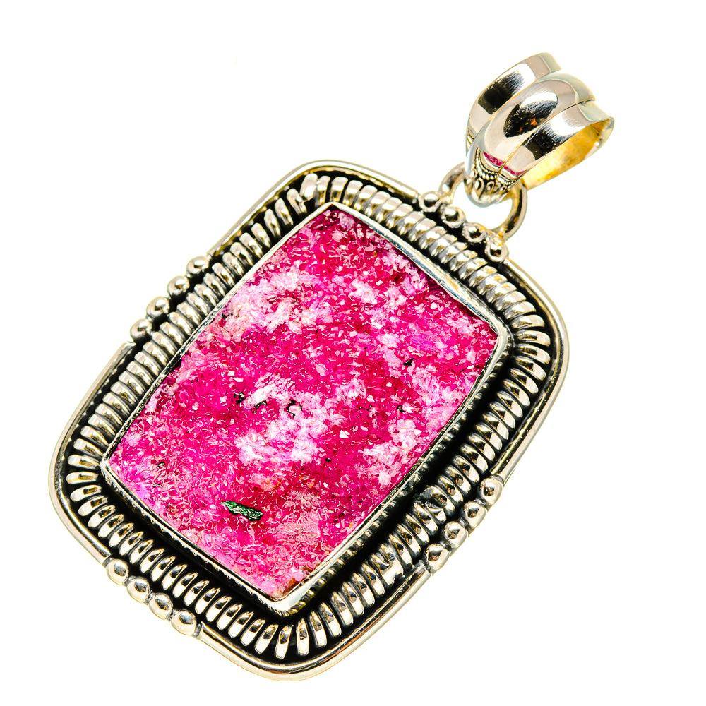 Cobalto Calcite Druzy Pendants handcrafted by Anasilvercos - PD756083