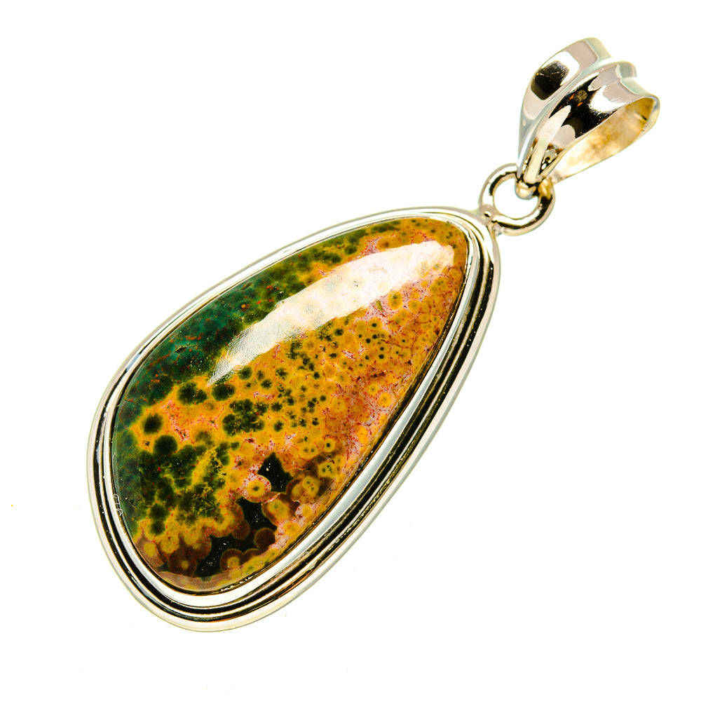 Ocean Jasper Pendants handcrafted by Anasilvercos - PD756085