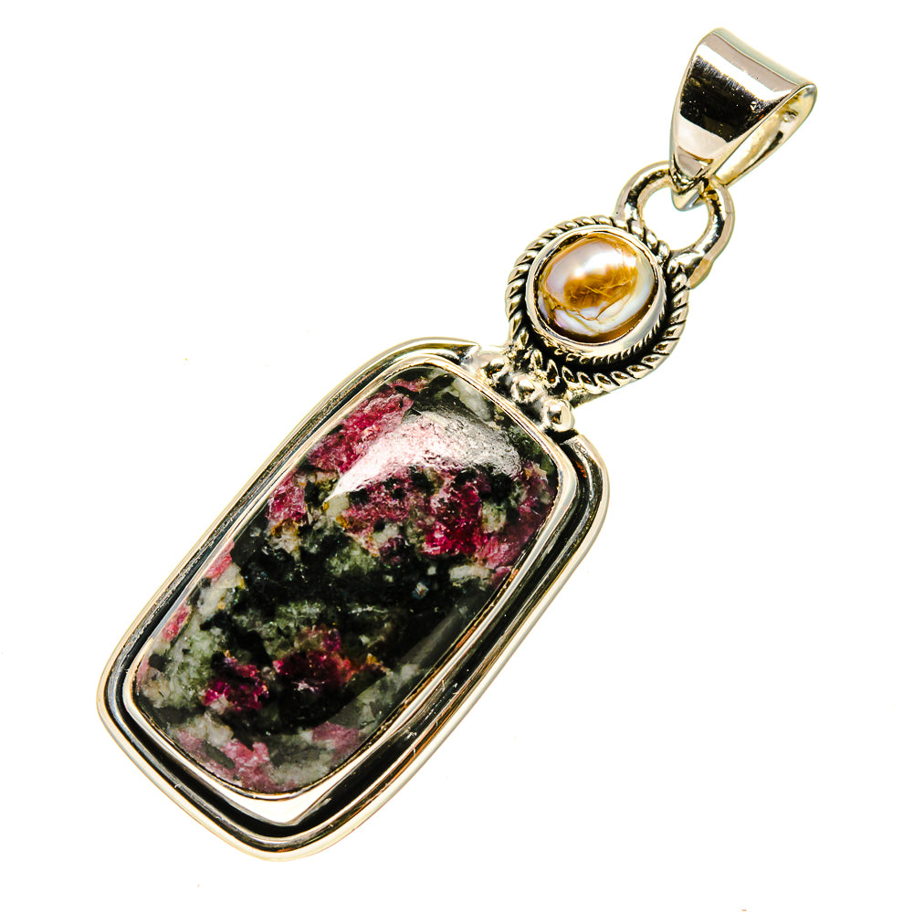 Russian Eudialyte Pendants handcrafted by Anasilvercos - PD756088