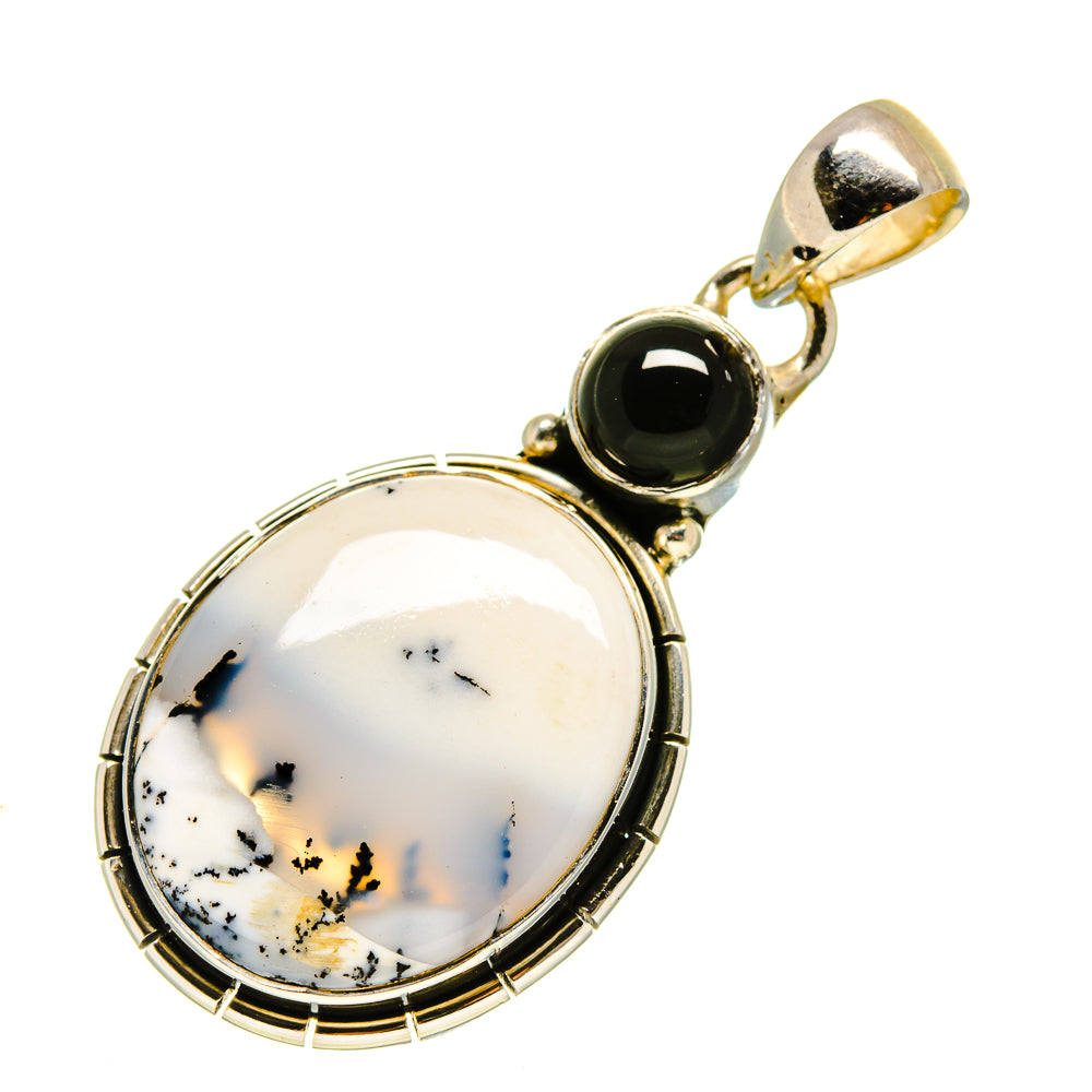 Dendritic Opal Pendants handcrafted by Anasilvercos - PD756090