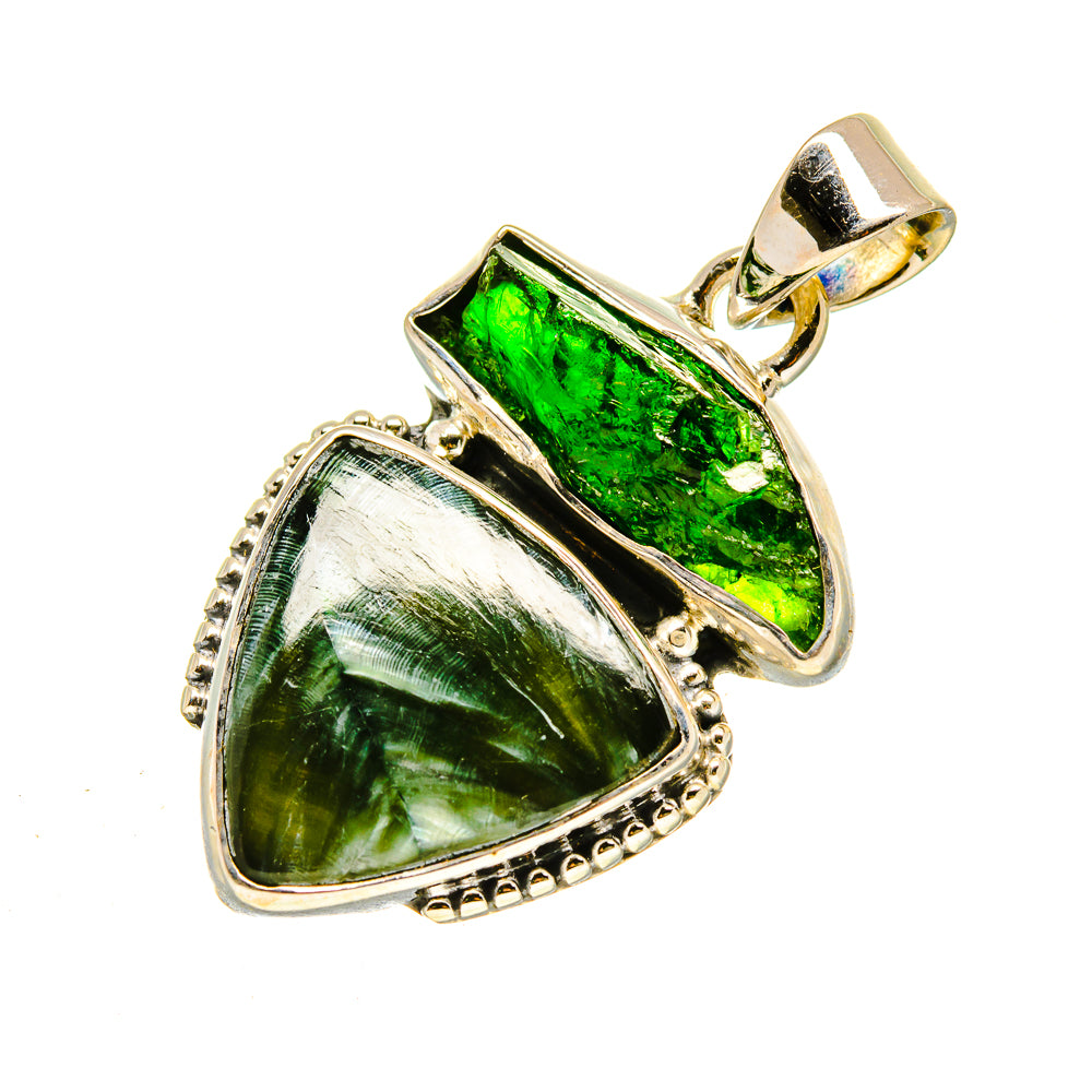 Seraphinite Pendants handcrafted by Anasilvercos - PD756092