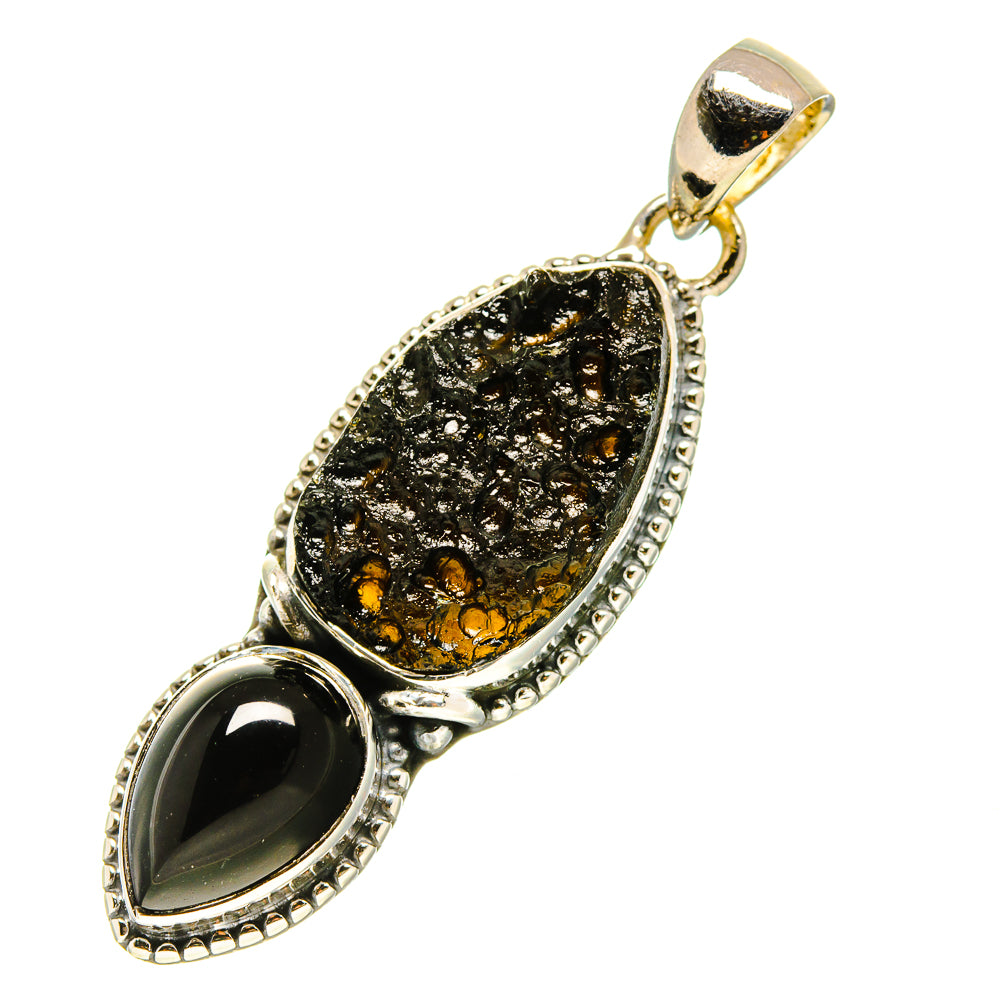Tektite Pendants handcrafted by Anasilvercos - PD756094