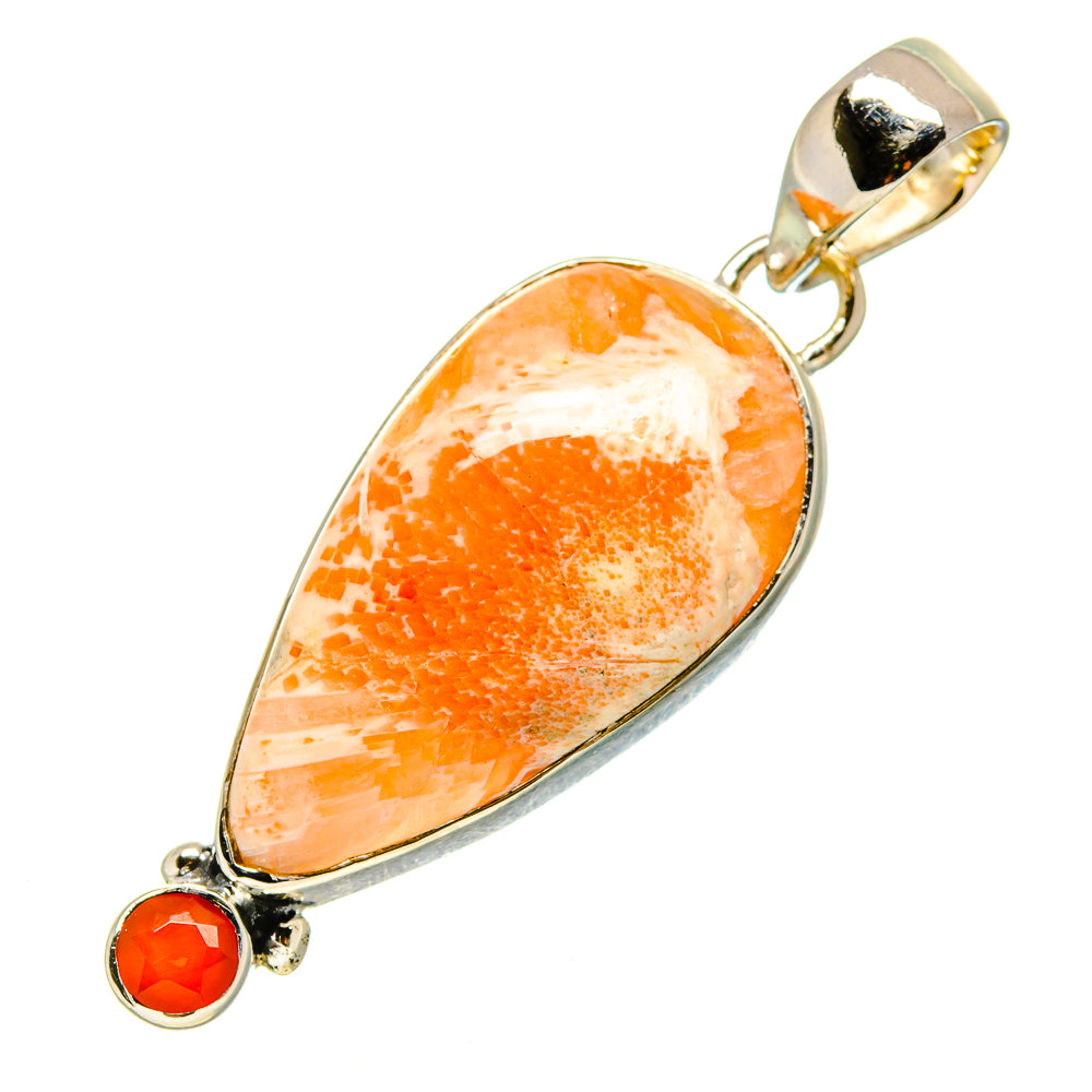 Scolecite Pendants handcrafted by Anasilvercos - PD756101