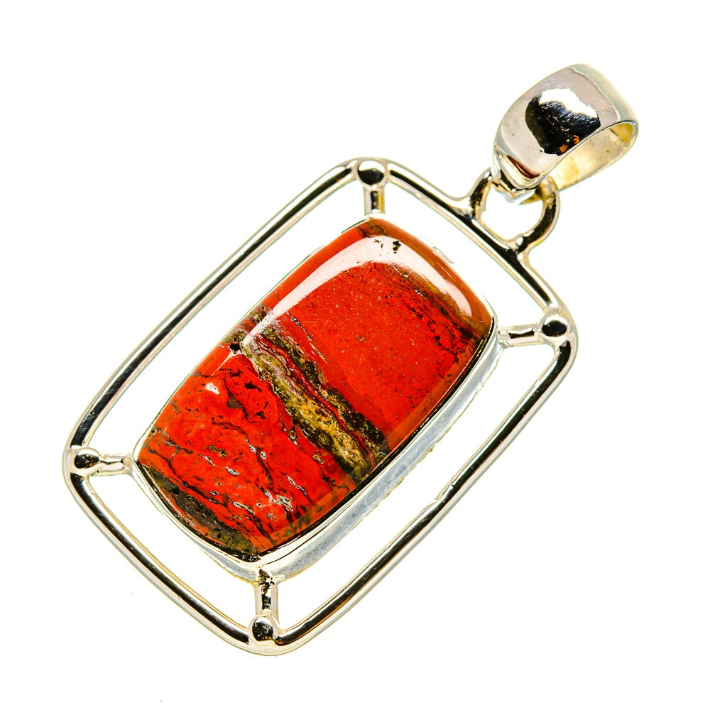 Red Jasper Pendants handcrafted by Anasilvercos - PD756106