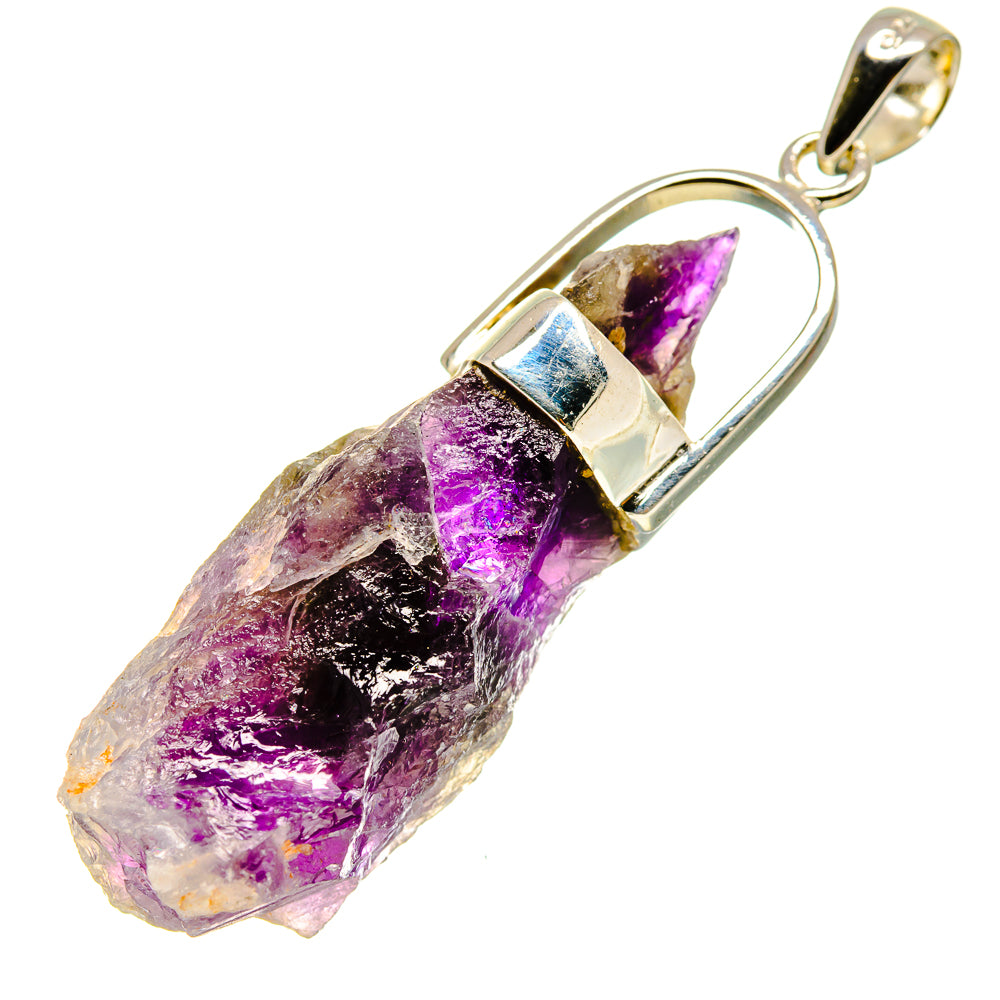 Amethyst Stalactite Pendants handcrafted by Anasilvercos - PD756126