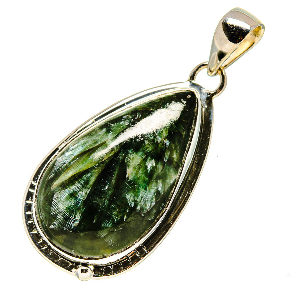 Seraphinite Pendants handcrafted by Anasilvercos - PD756152