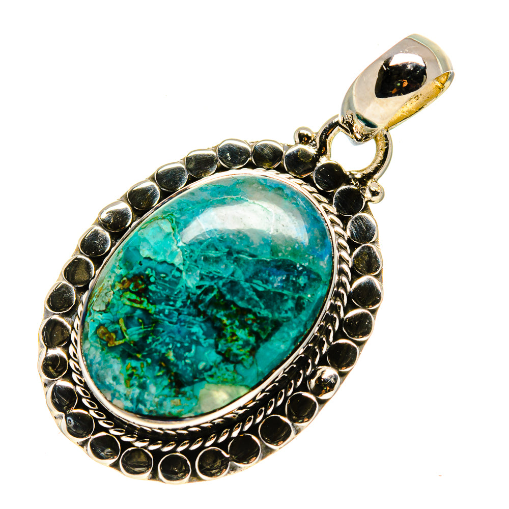 Chrysocolla Pendants handcrafted by Anasilvercos - PD756163