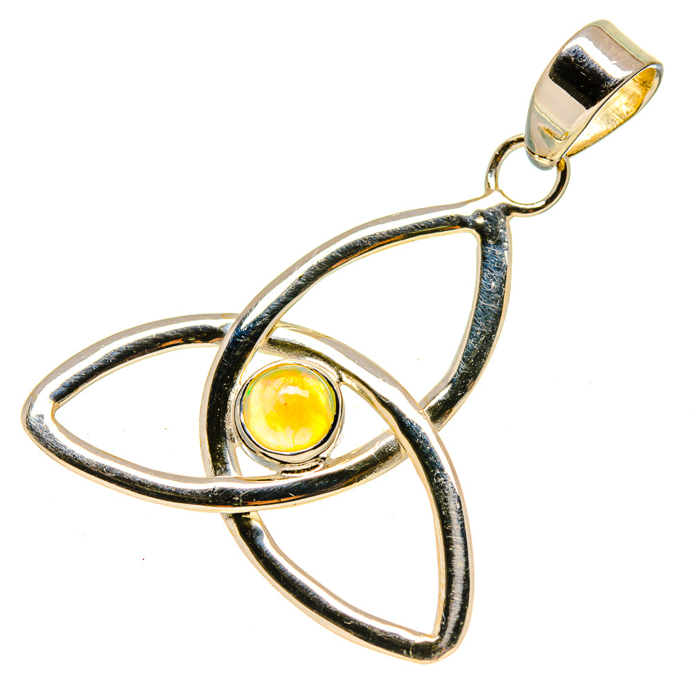 Ethiopian Opal Pendants handcrafted by Anasilvercos - PD756165