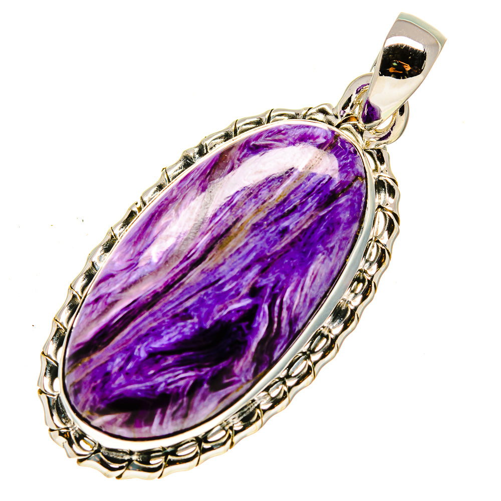 Charoite Pendants handcrafted by Anasilvercos - PD756169