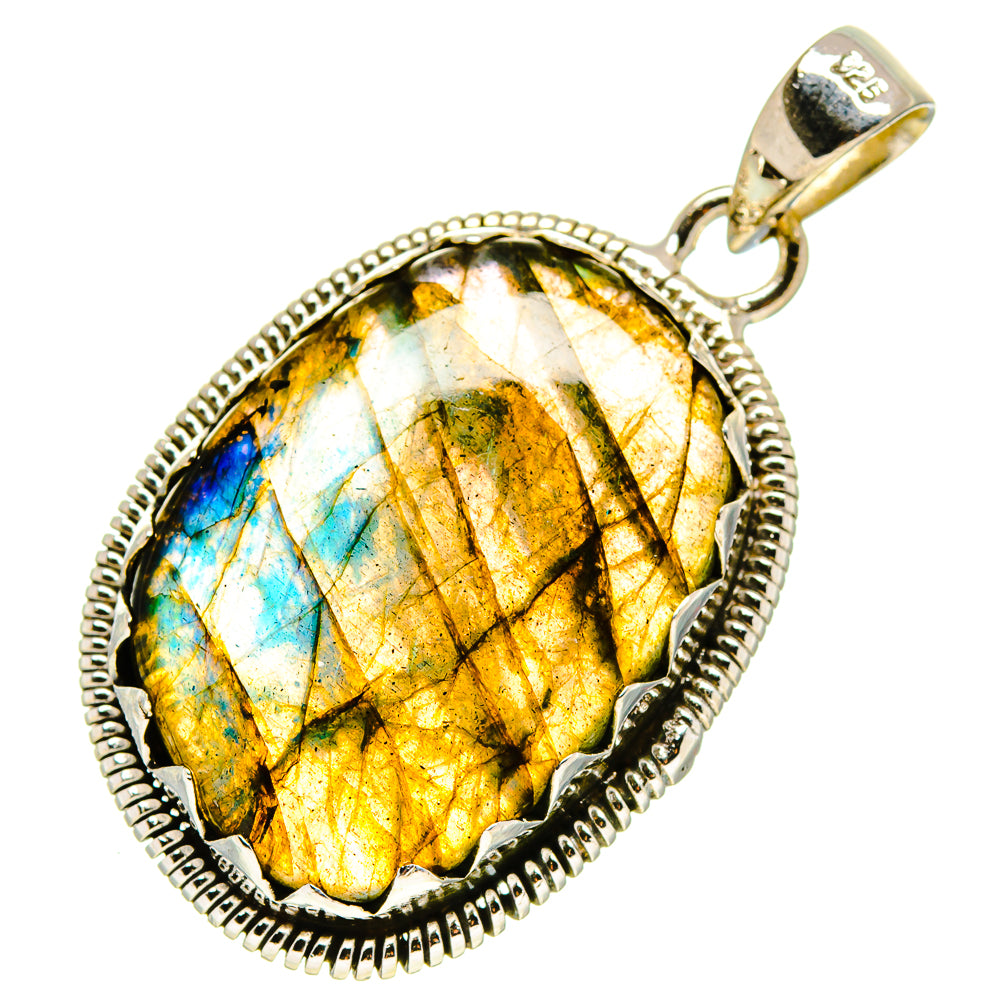 Labradorite Pendants handcrafted by Anasilvercos - PD756179