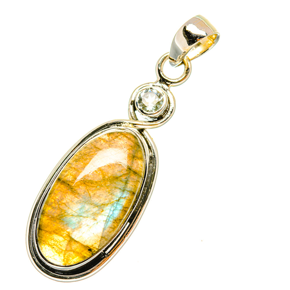 Labradorite Pendants handcrafted by Anasilvercos - PD7561