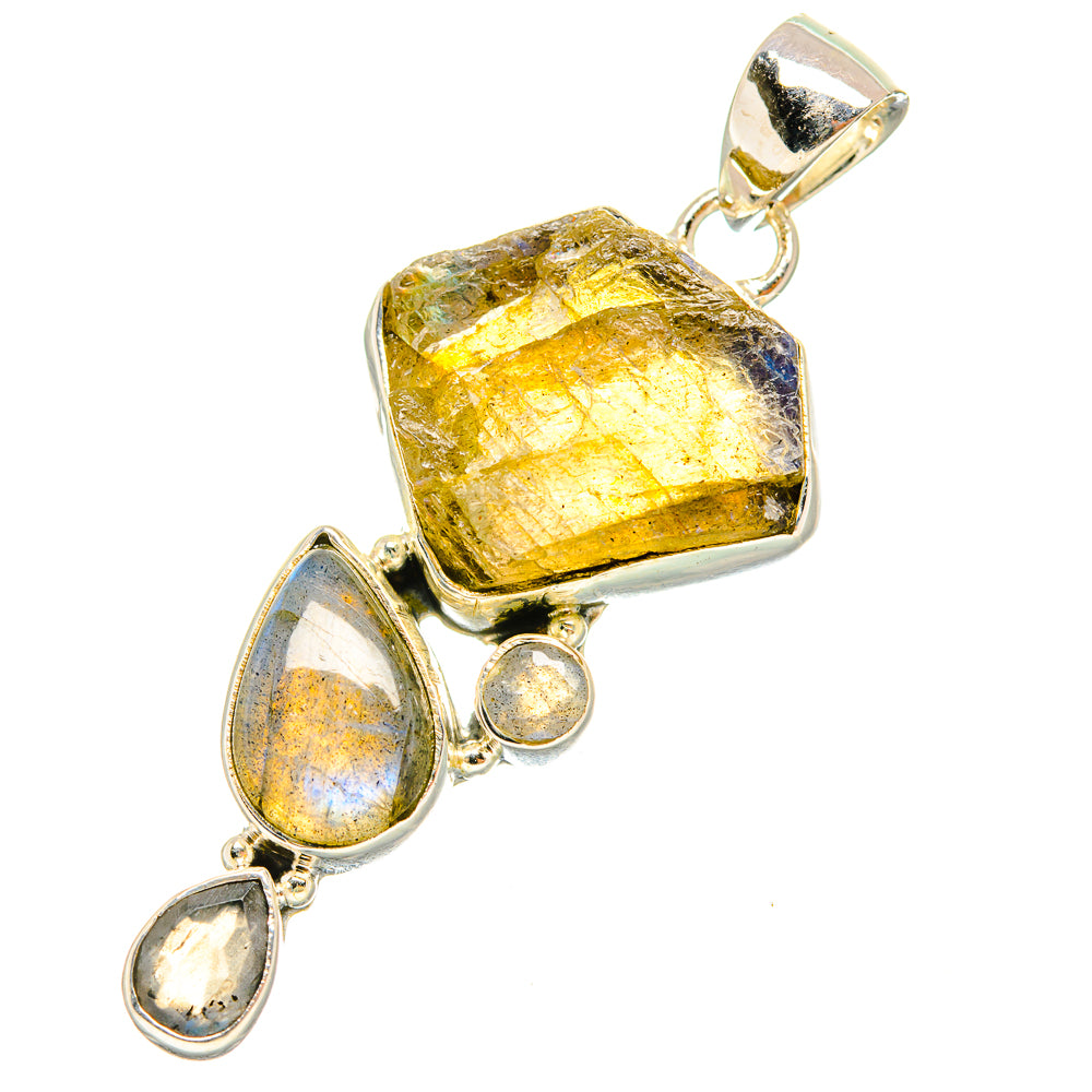 Labradorite Pendants handcrafted by Anasilvercos - PD7562