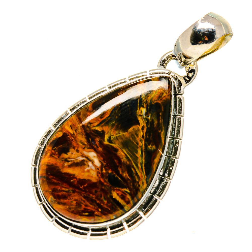 Golden Pietersite Pendants handcrafted by Anasilvercos - PD756203