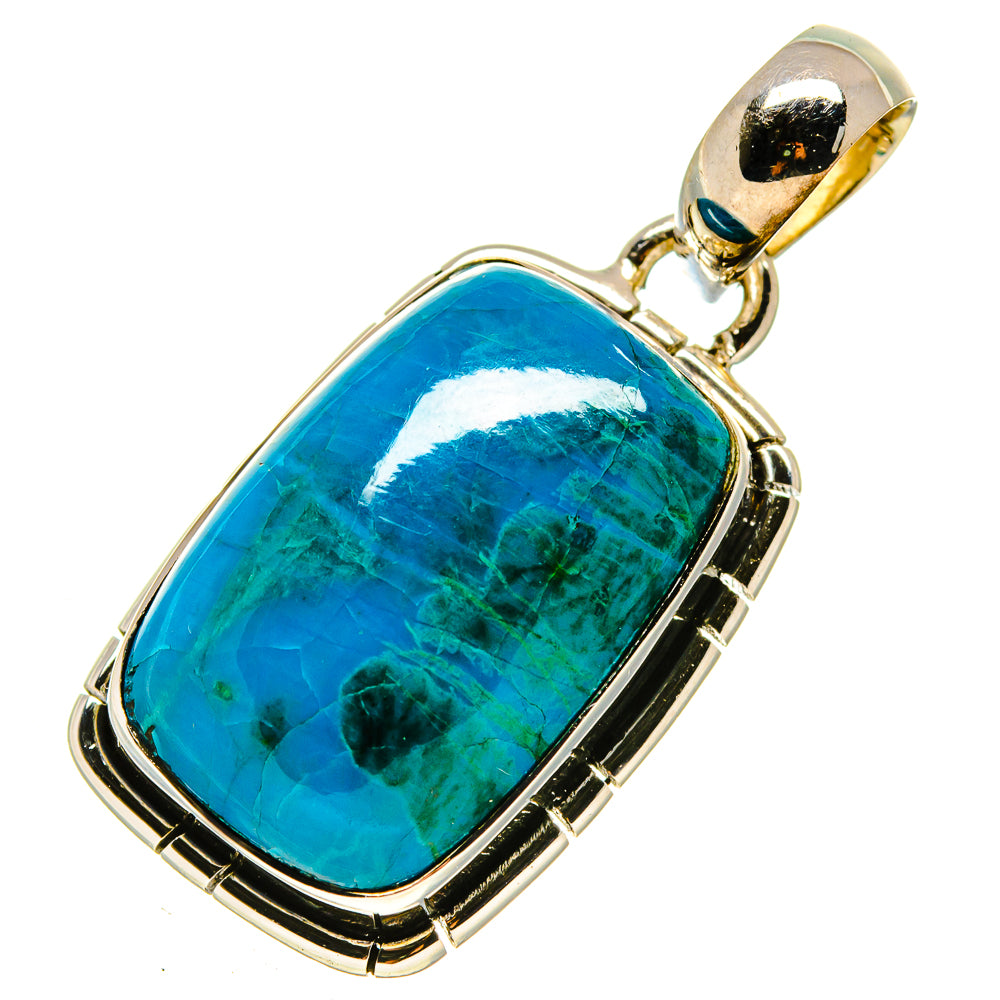 Chrysocolla Pendants handcrafted by Anasilvercos - PD756209