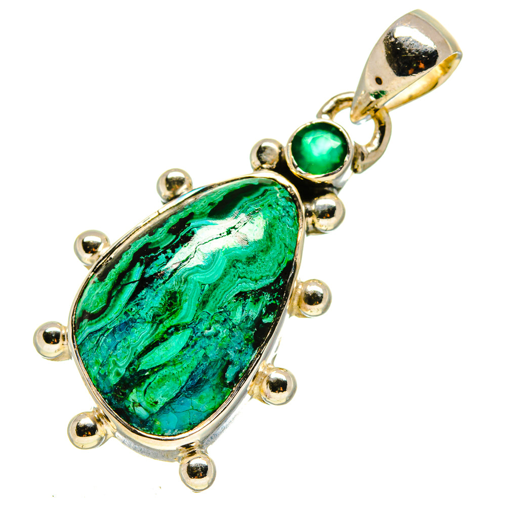 Chrysocolla Pendants handcrafted by Anasilvercos - PD756216