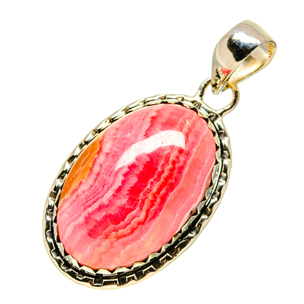 Rhodochrosite Pendants handcrafted by Anasilvercos - PD756217