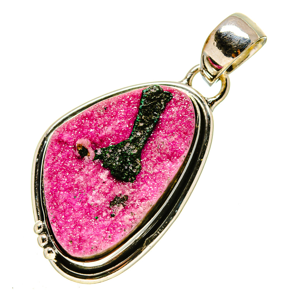 Cobalto Calcite Druzy Pendants handcrafted by Anasilvercos - PD756219