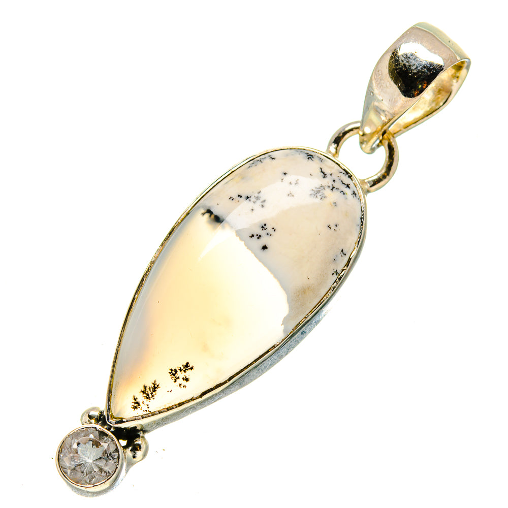 Dendritic Opal Pendants handcrafted by Anasilvercos - PD756232